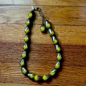 Lenora Dame statement necklace green and gold as seen on Hart of Dixie